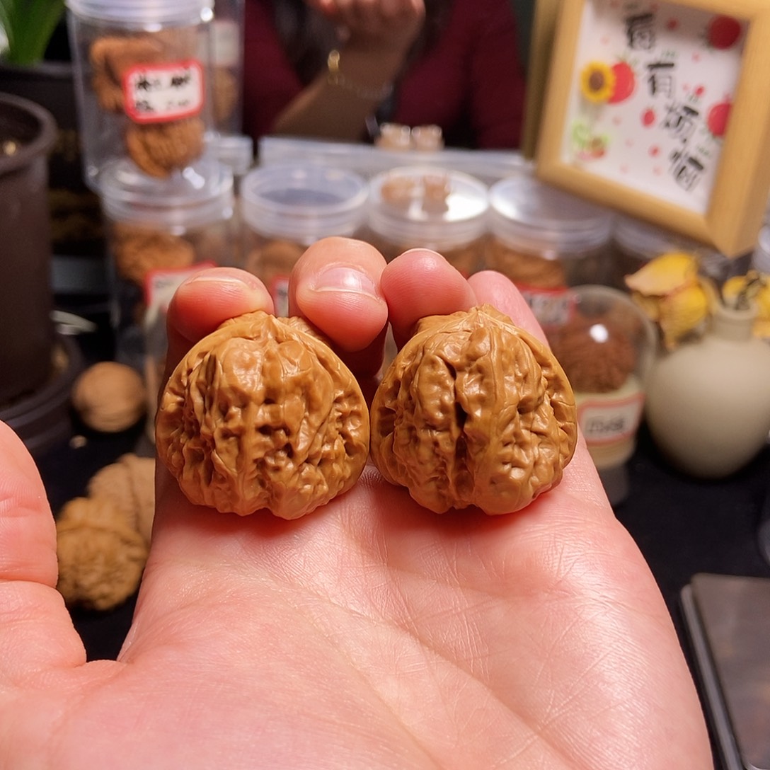 文玩核桃吊坠34三角蛙