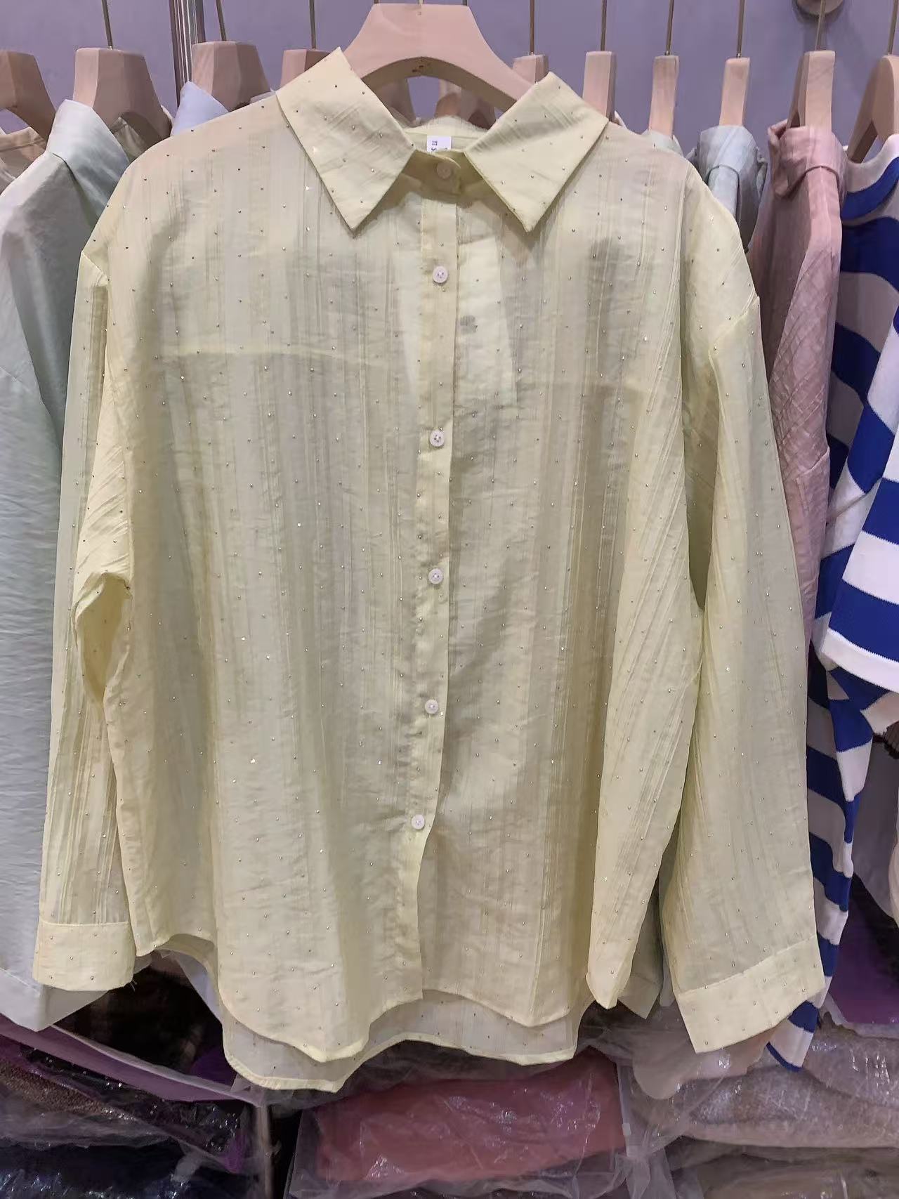 小妳XiaoNi———（夏款带钻衬衫1420358）