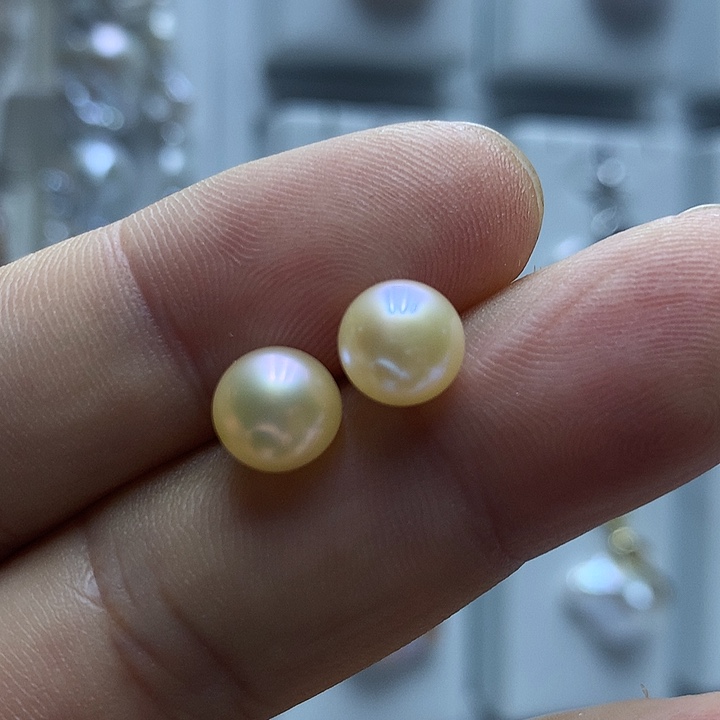 巴洛克银S925镶嵌淡水珍珠