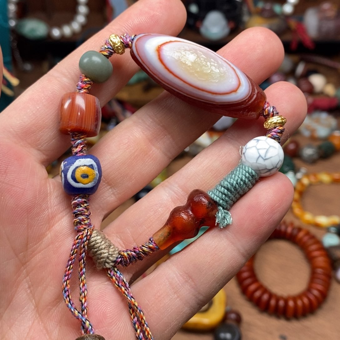 未镶嵌手链玛瑙/玉髓