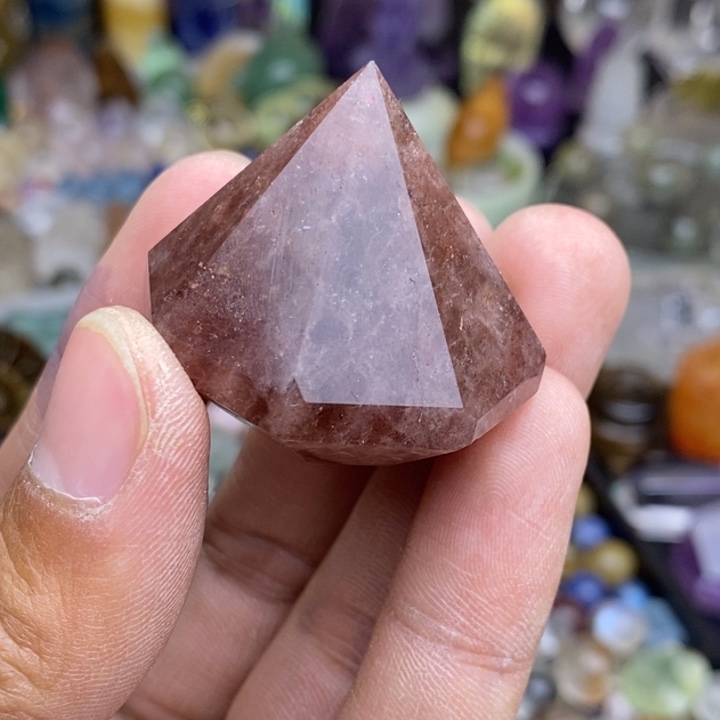 水晶未镶嵌珠宝半成品