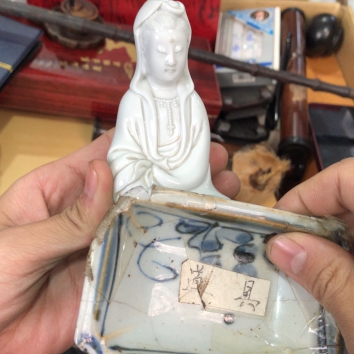 陶瓷孤品单件车里拍