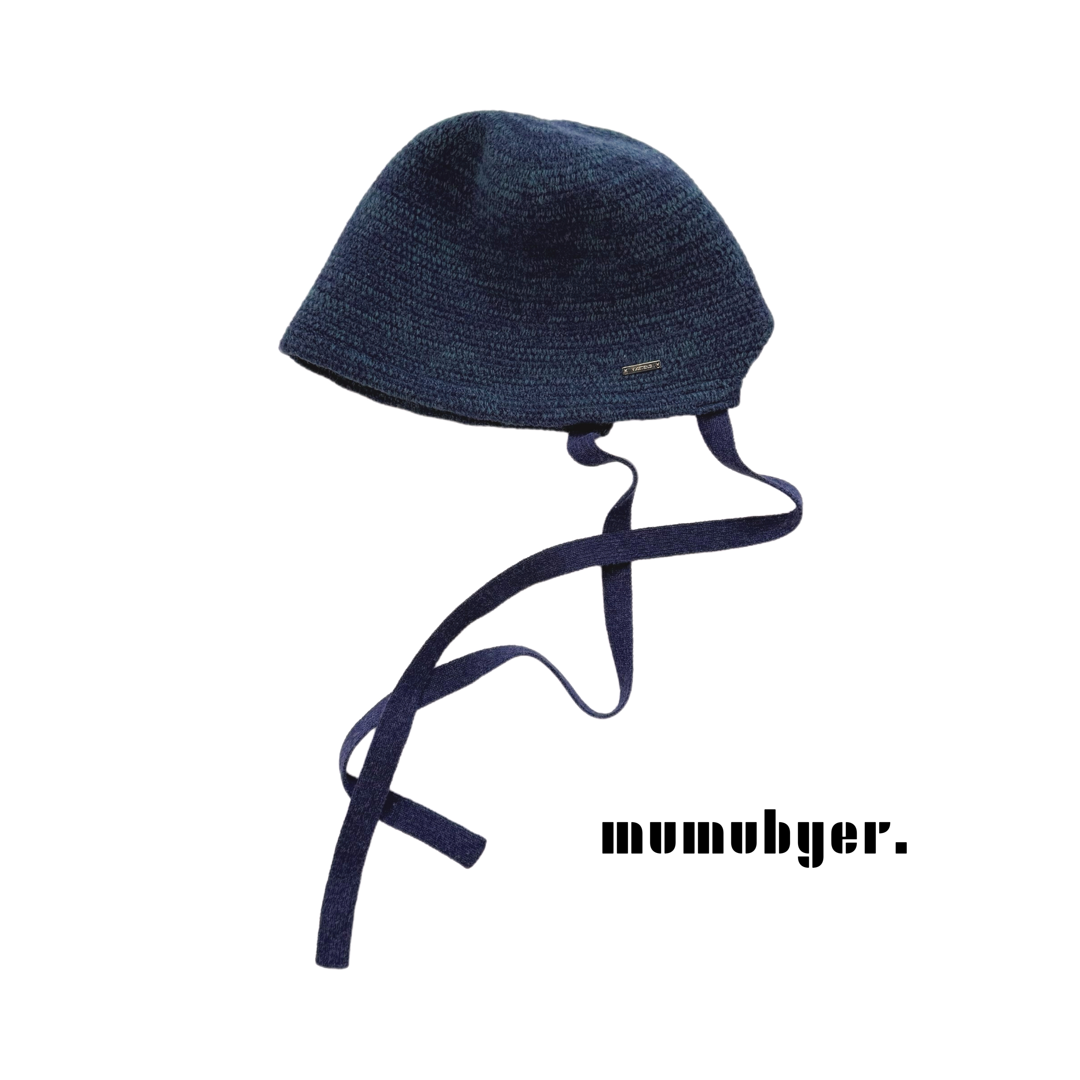  MUMUBYER •倪ni同款！秋冬针织后开叉渔夫帽