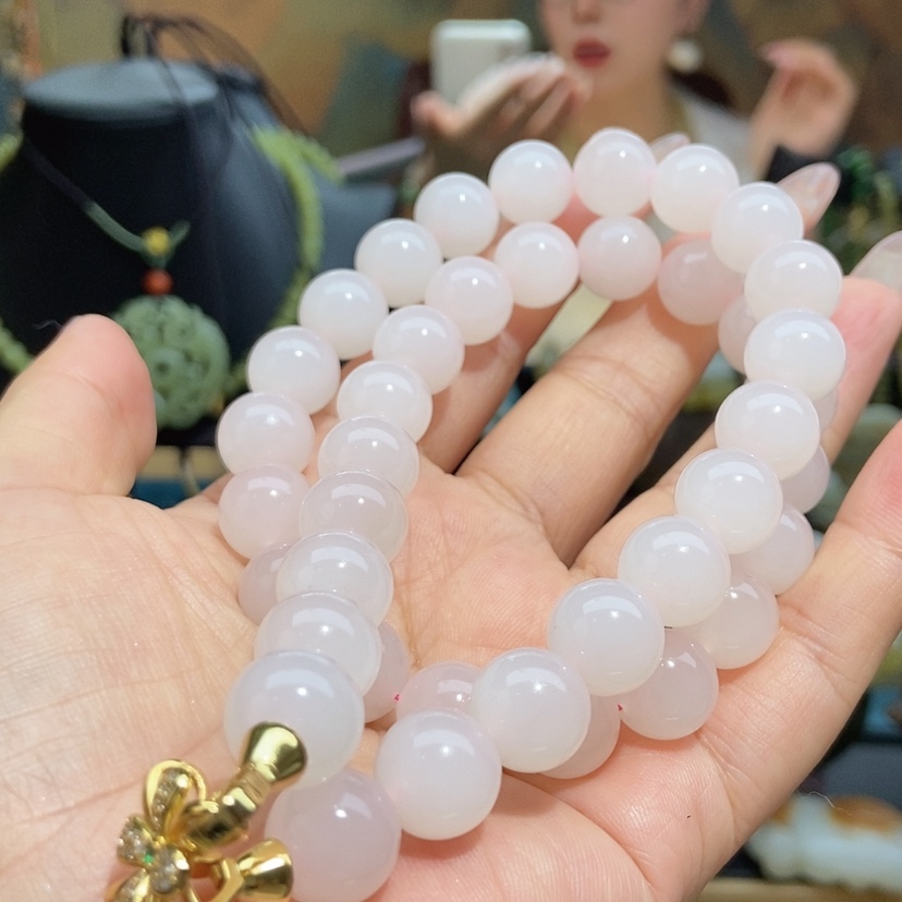 【闪购商品】未镶嵌手链和田玉（糖玉）