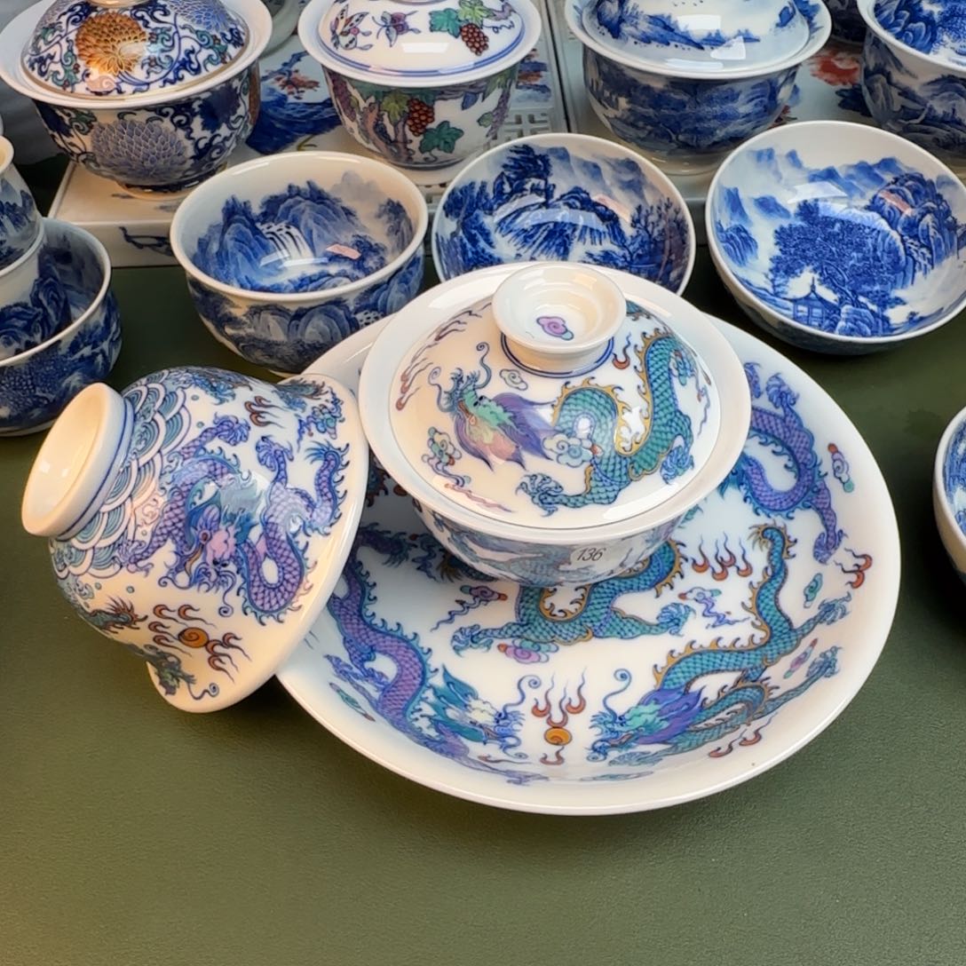 陶纯手工纯手绘茶具359