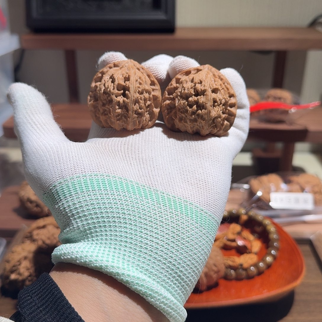 核桃手串/手链全品43.5原生态白狮子
