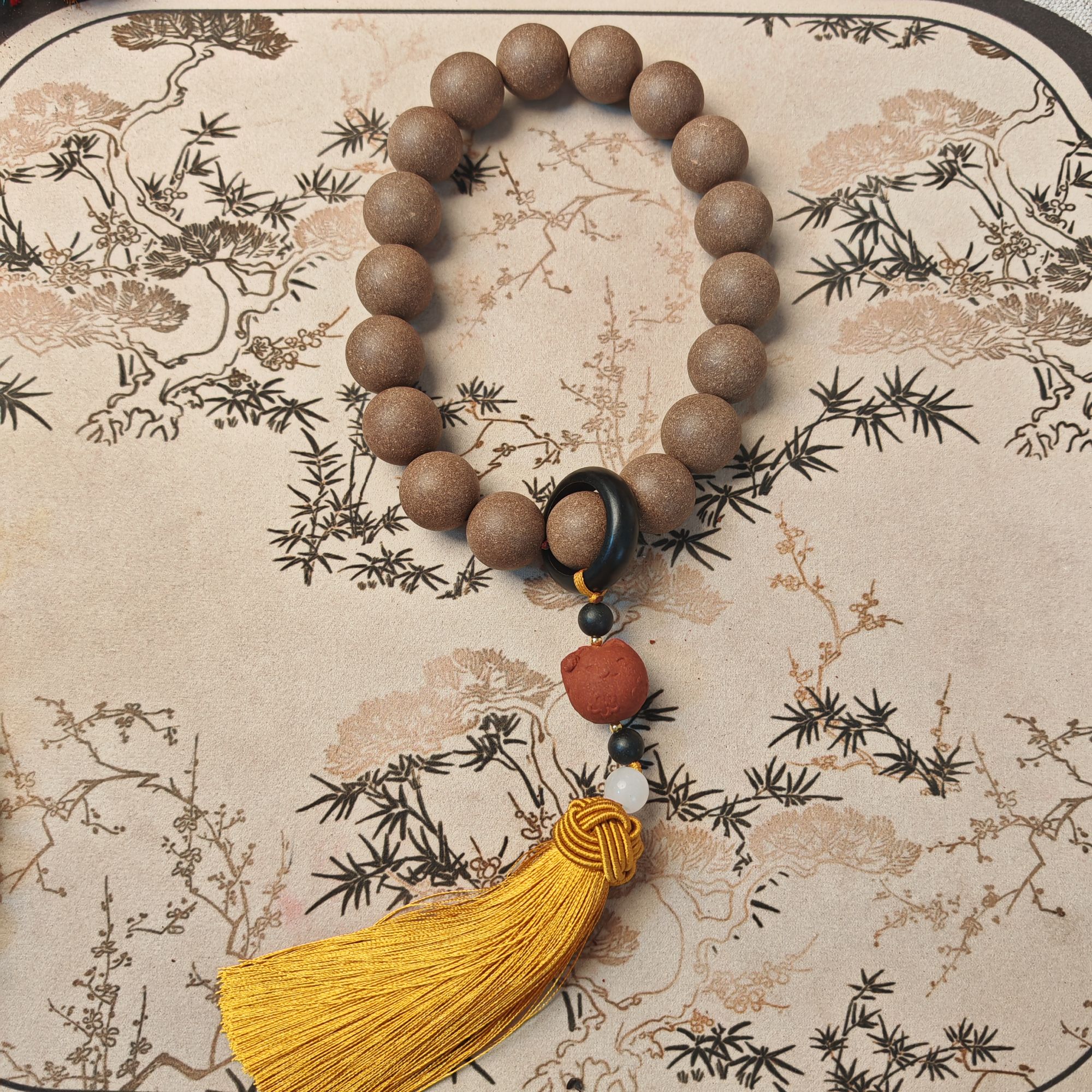 草本人参朝鲜当归手持项链