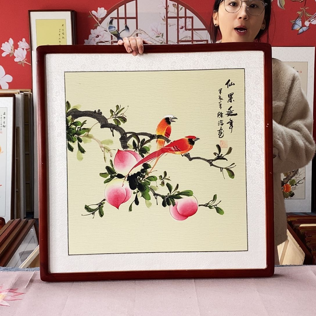 国画手写手绘国画作品