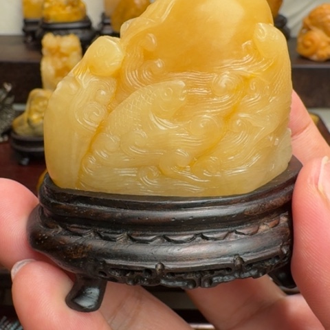 寿山石其他白田摆件