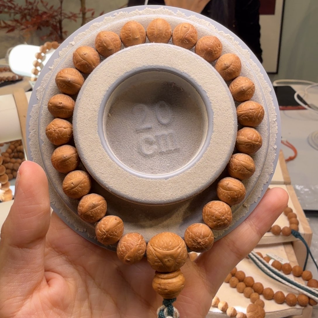 凤眼菩提吊坠单仓厚皮11.5