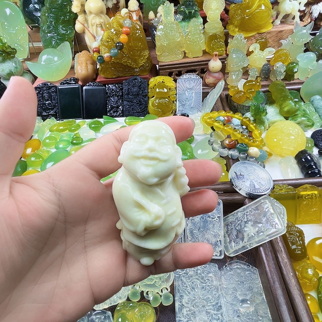 岫玉未镶嵌吊坠(不含链)