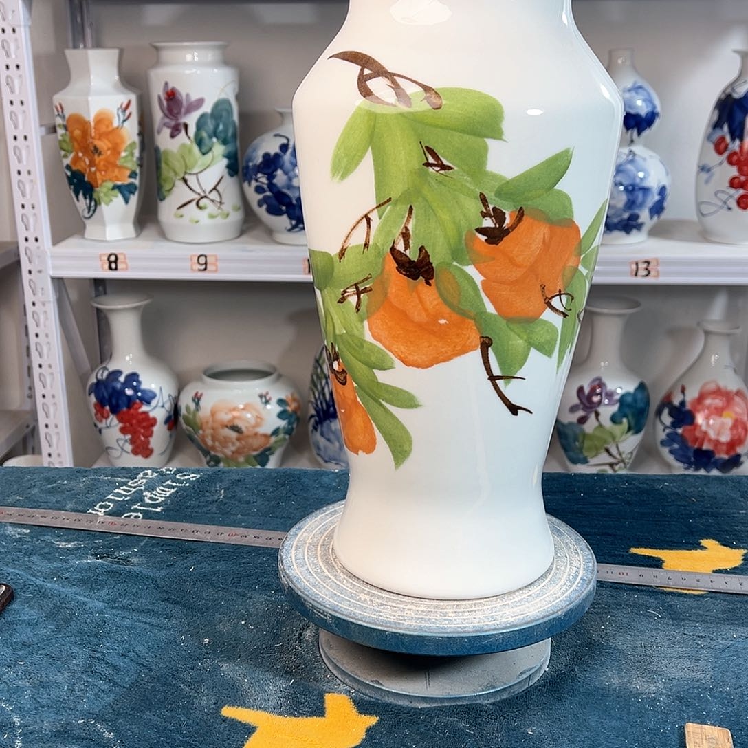 摆件景德镇陶瓷大鱼市