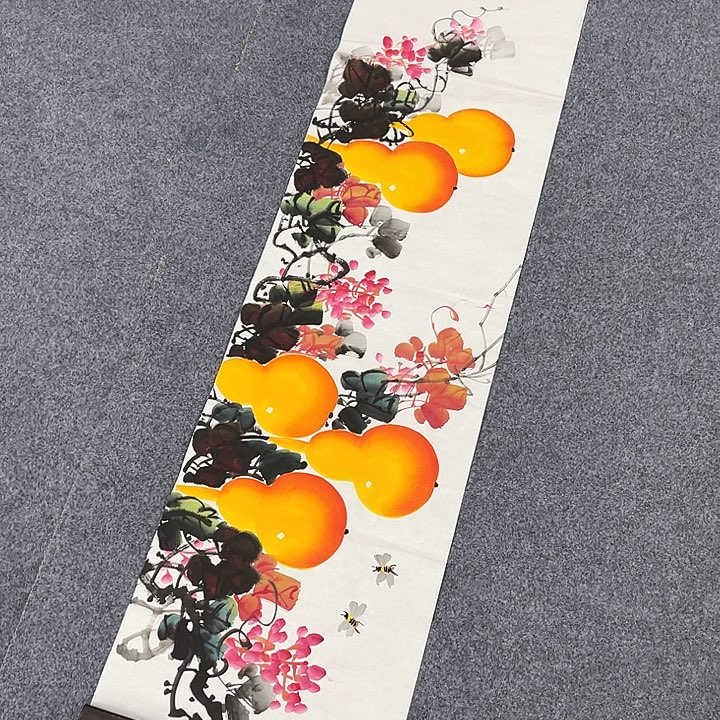 国画手绘画是真的好看