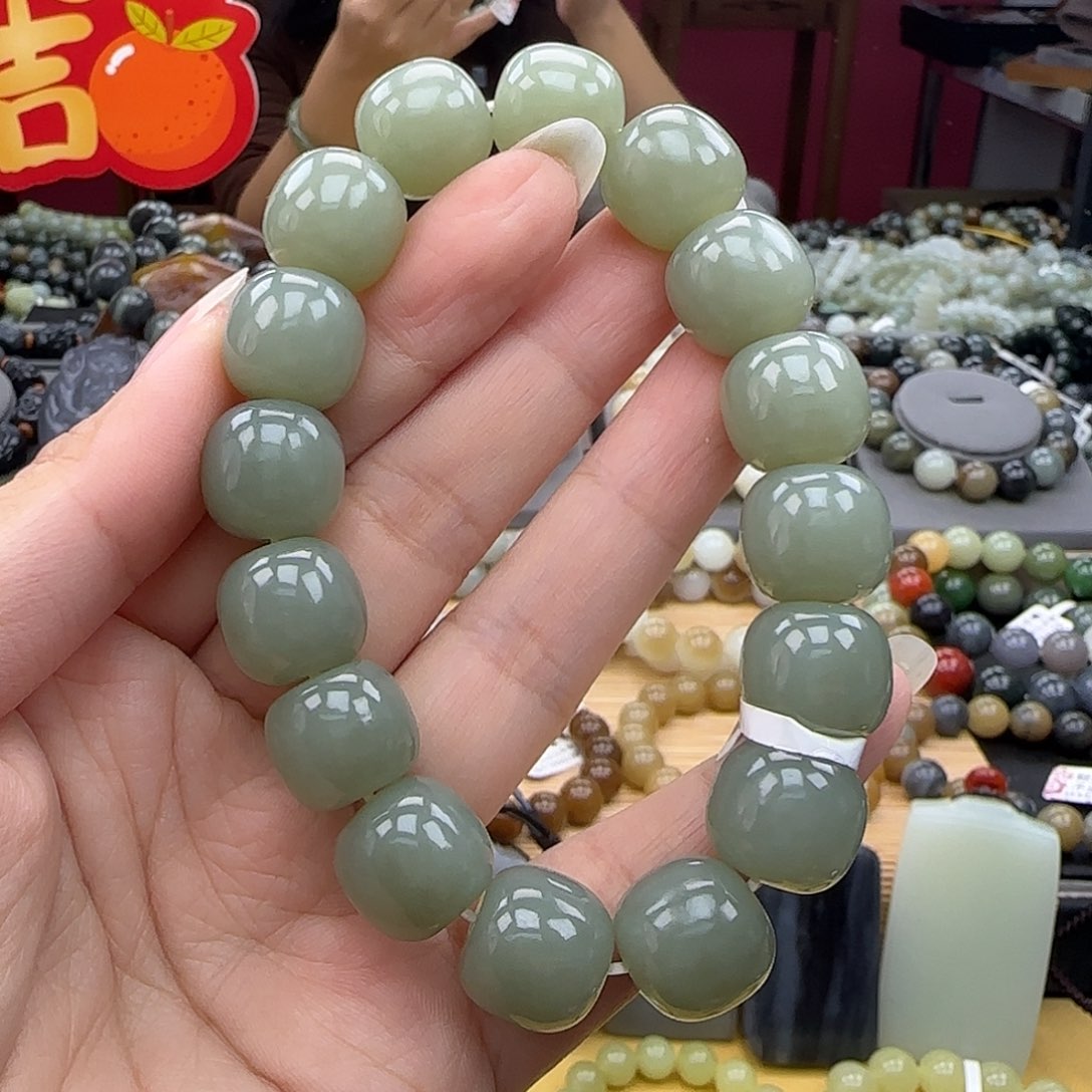 和田玉手链未镶嵌