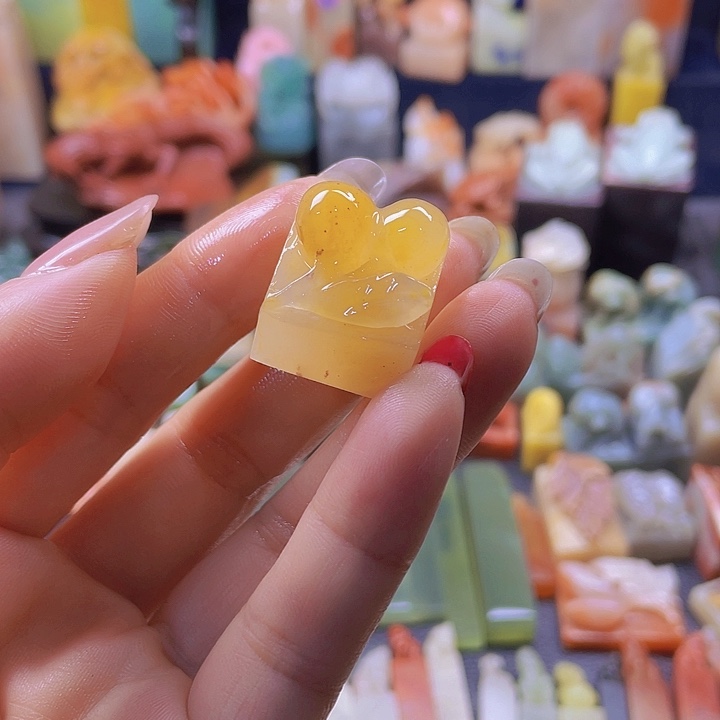 昌化石印石北部黄