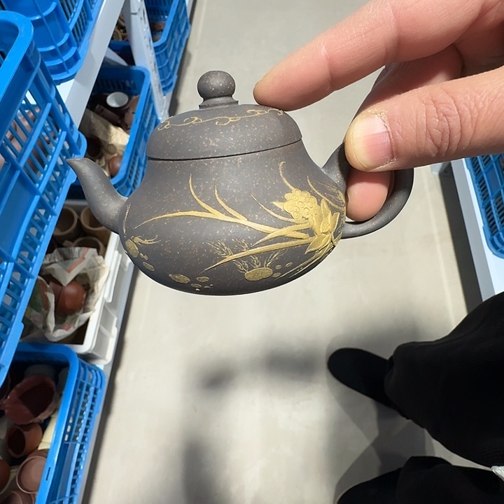 又***明紫砂茶壶宜兴紫砂茶壶