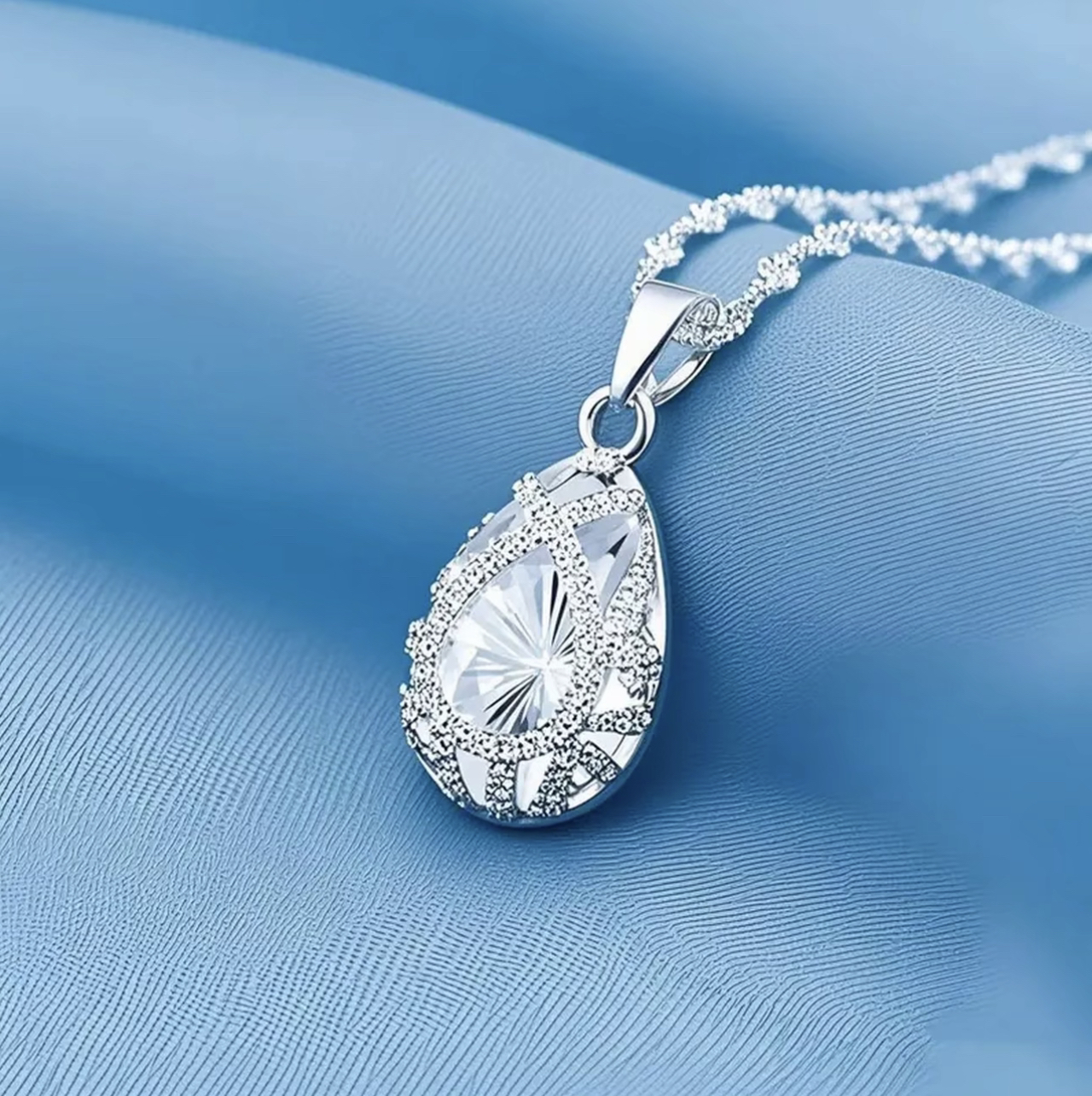 ZY999.9水滴吊坠(清货专属链接) 无礼盒 P317