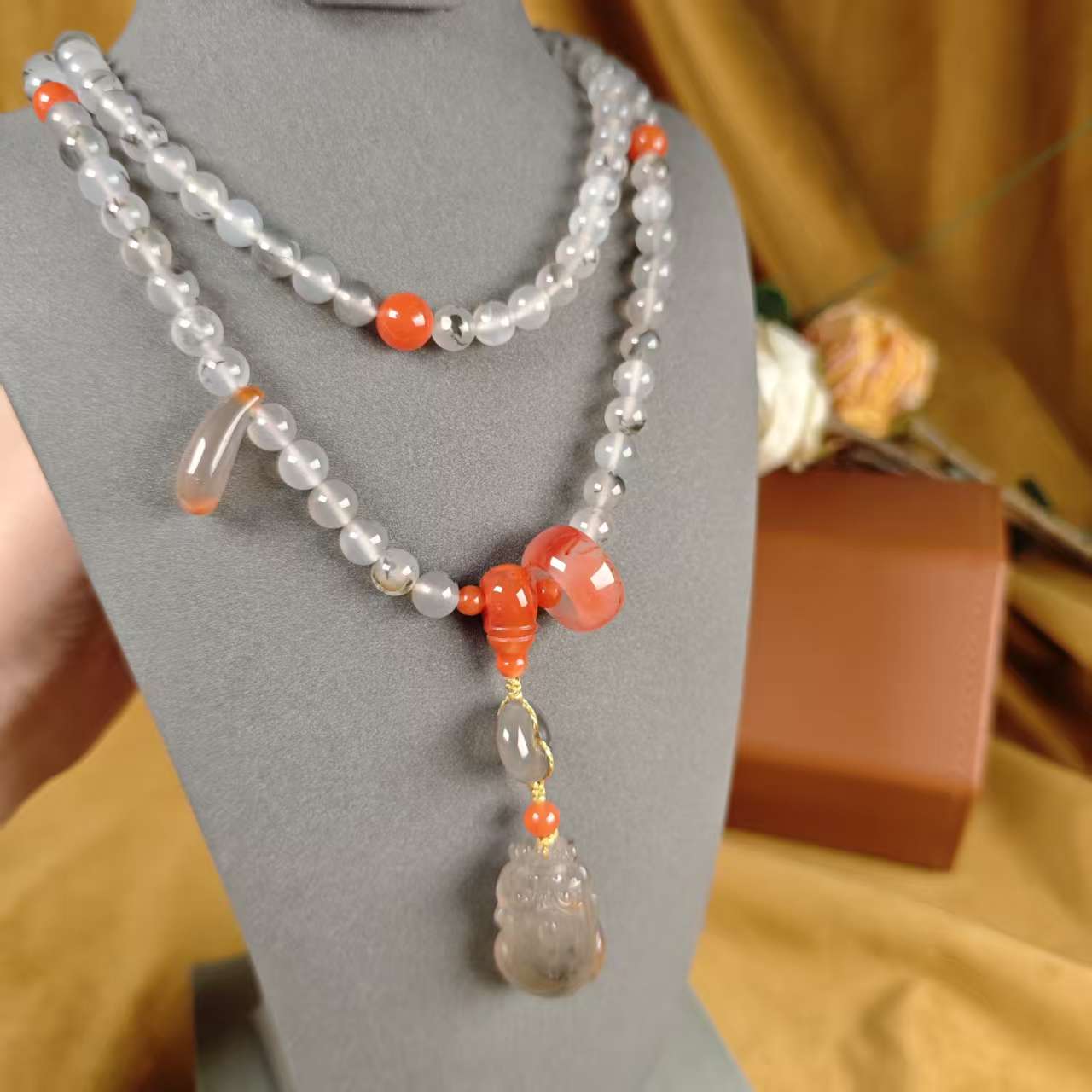 合金项链 【1223孤品项链饰品】将夏