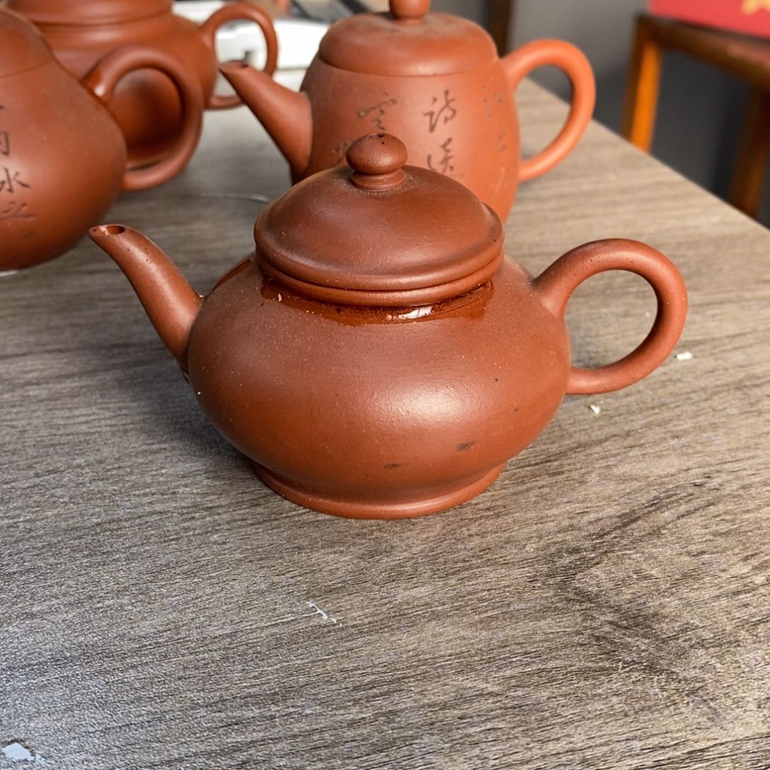 紫砂茶壶松竹宫灯壶