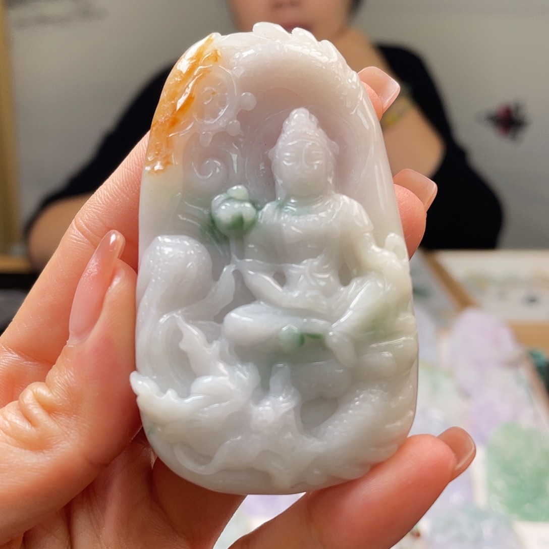 翡翠吊坠(不含链)未镶嵌