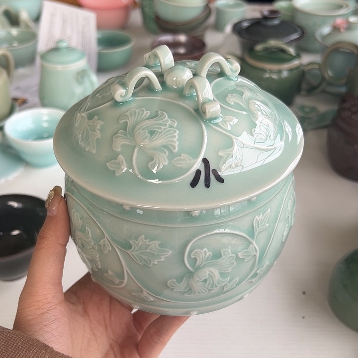 小米茶器龙泉青瓷