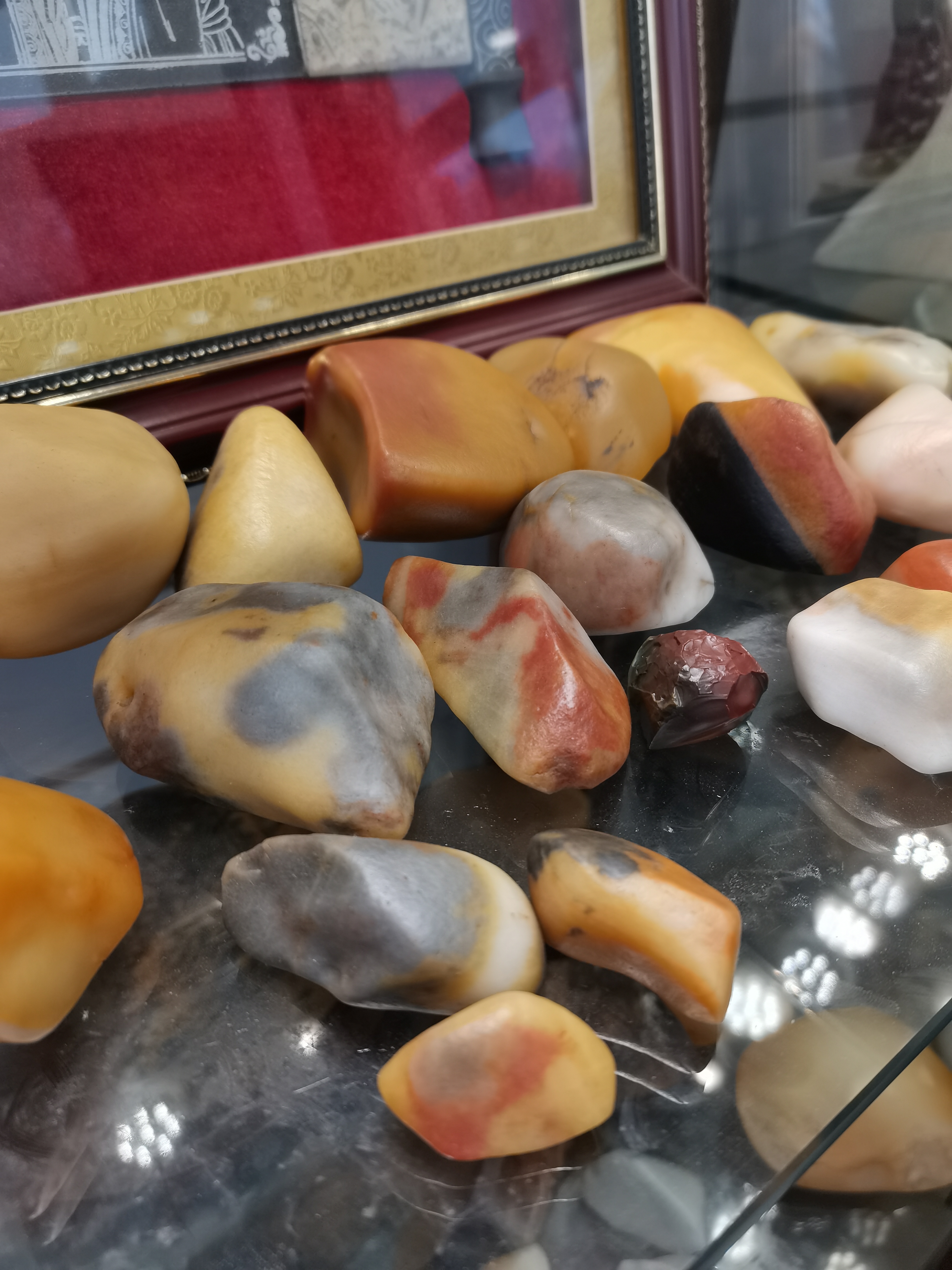 新疆金丝玉 雕刻件 