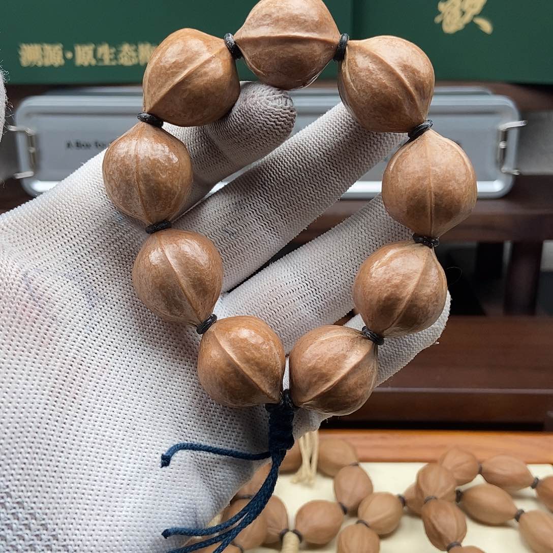 橄榄核手串2226毕业大籽，现货4年上陈籽
