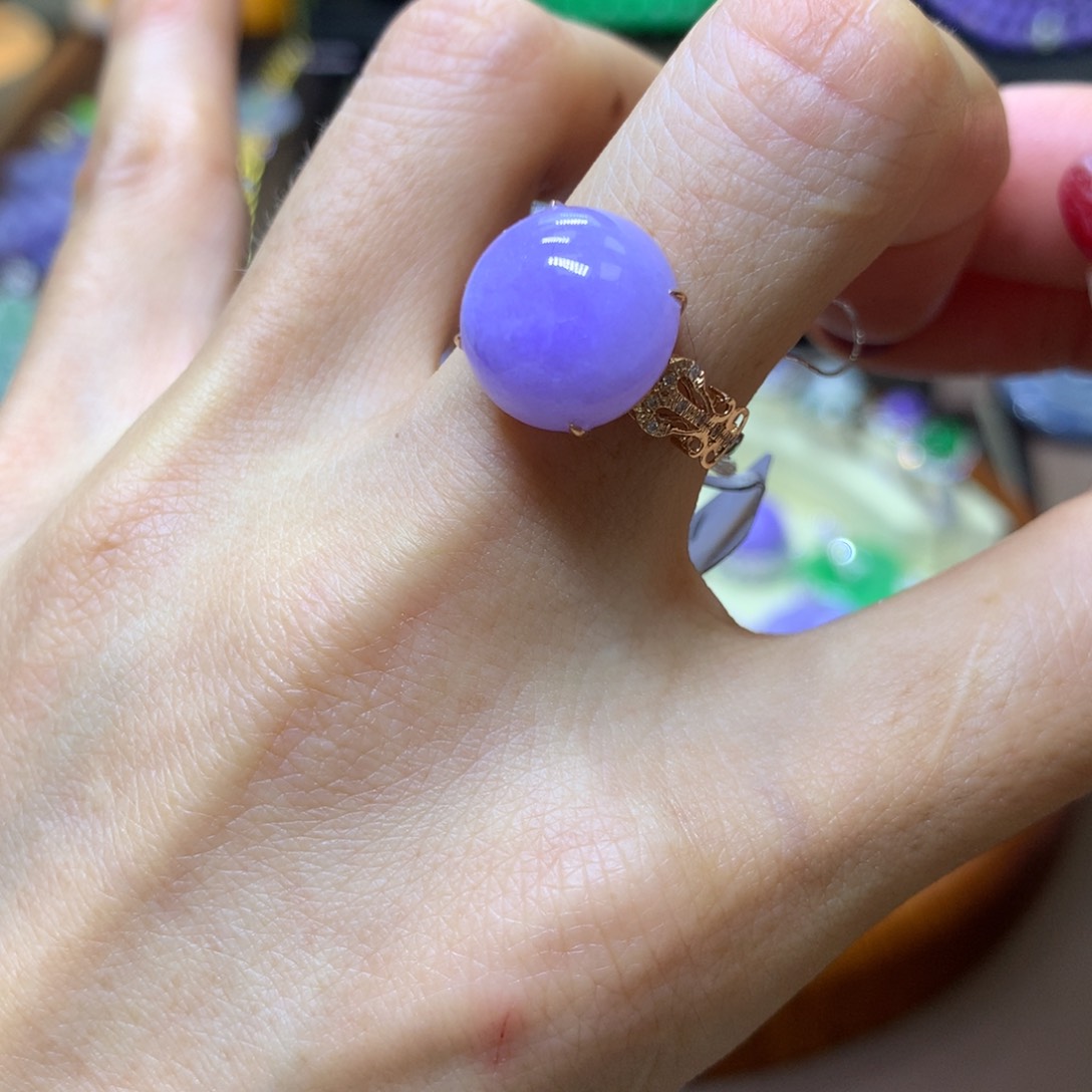 【闪购商品】翡翠颈饰18K金镶嵌翡翠