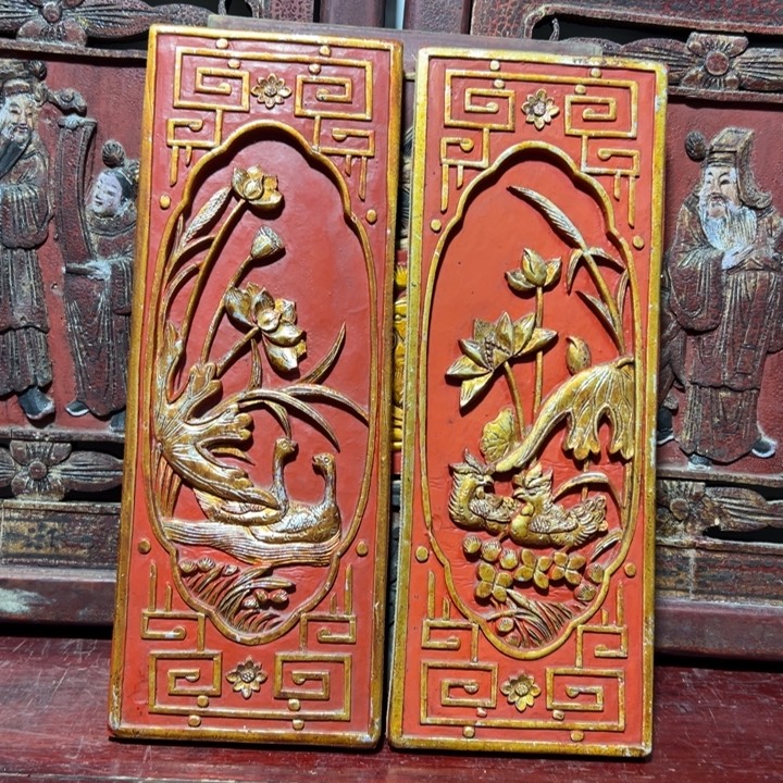 風***雲木木雕工艺品摆件