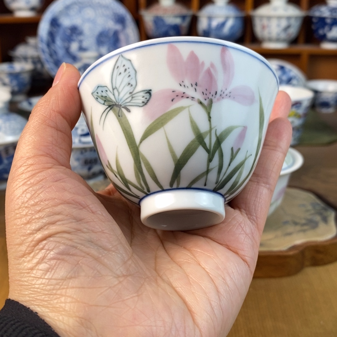 瓷片景德镇陶瓷手绘茶器