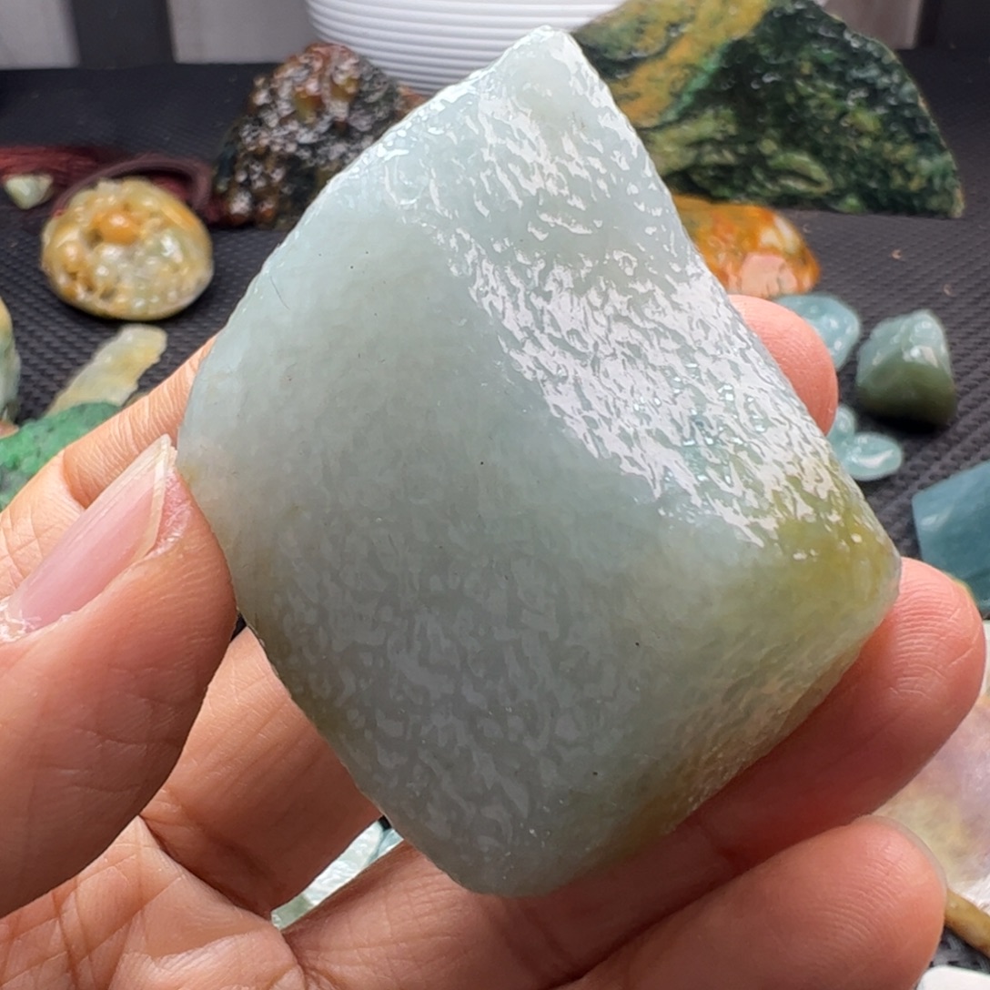 翡翠裸石缅甸翡翠