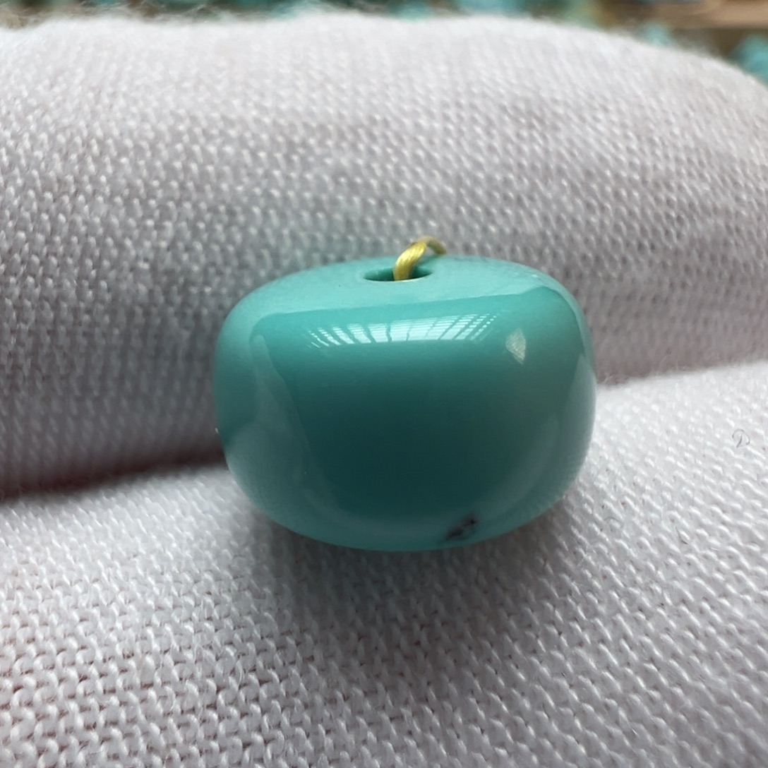 绿松石未镶嵌配饰10.6*6.6