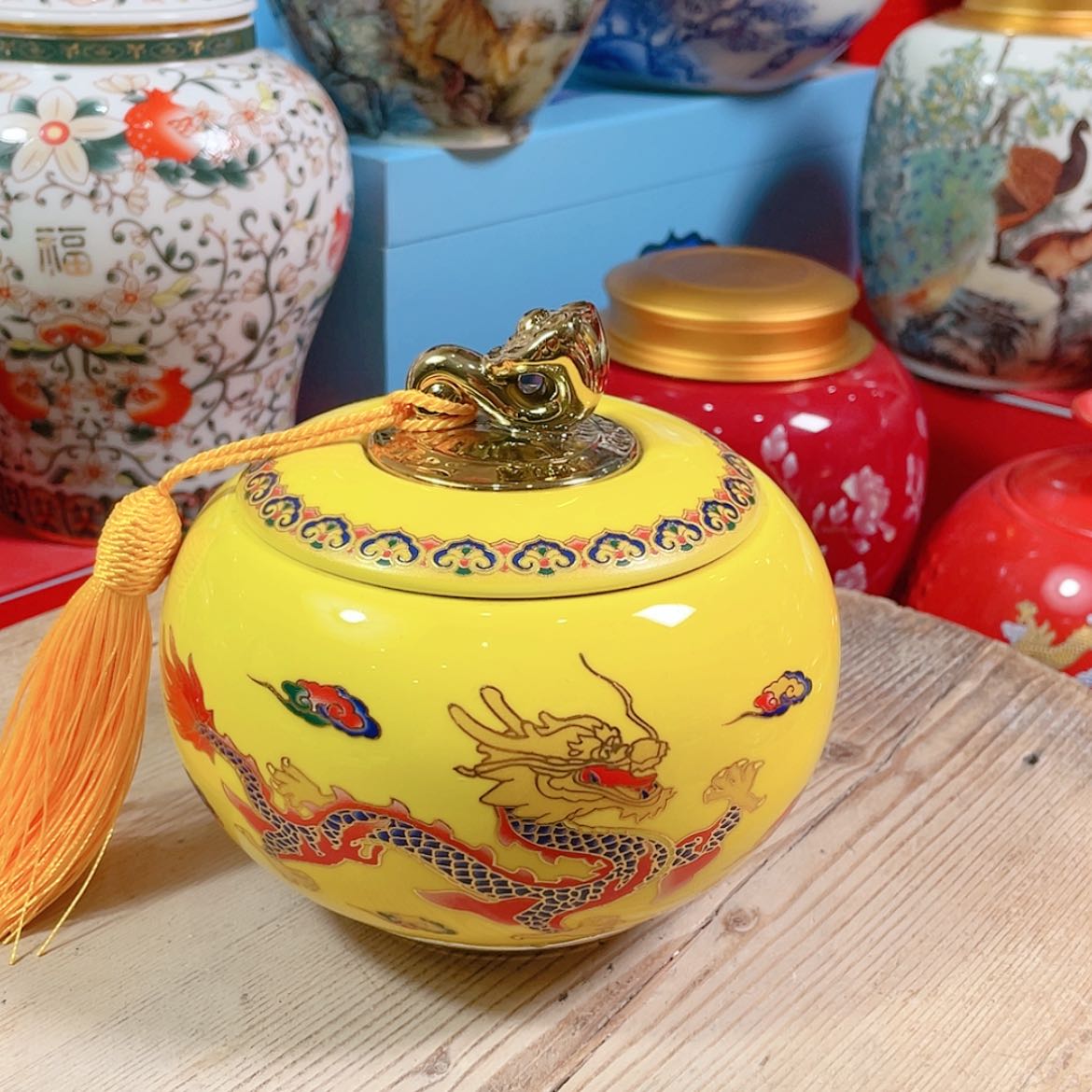 【闪购商品】罐陶瓷茶叶罐密封罐