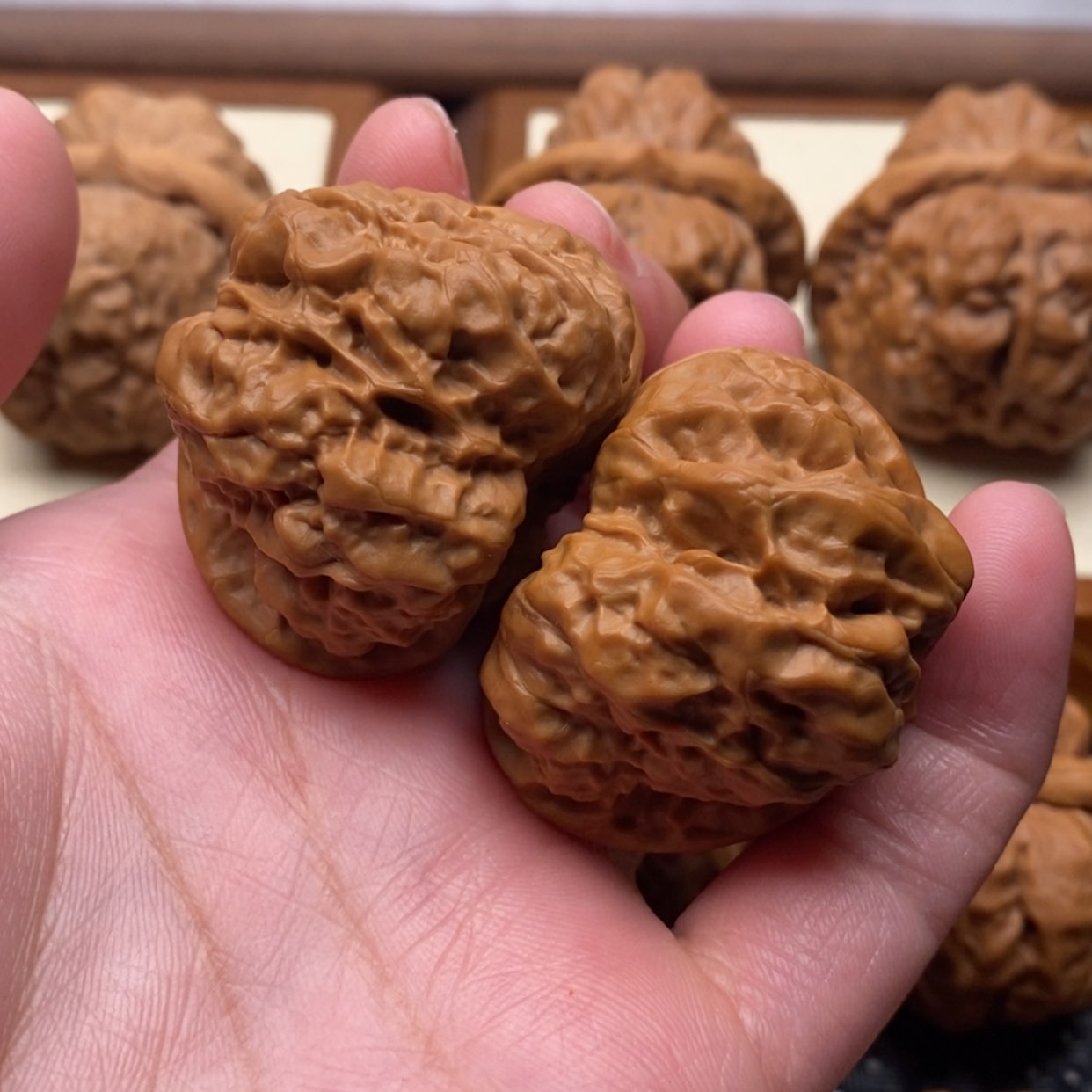 【闪购商品】把件文玩核桃_边39左右