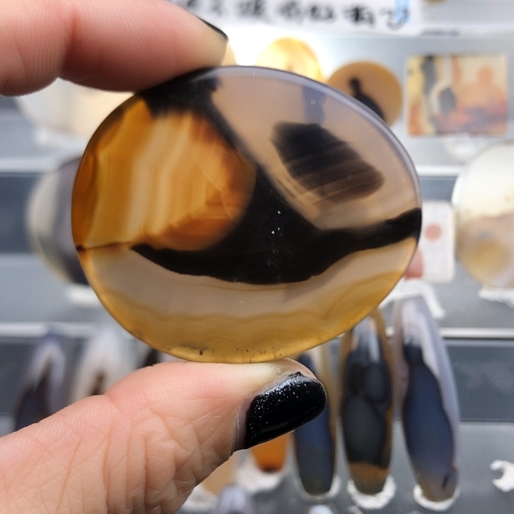 查罗石合金珠宝半成品90