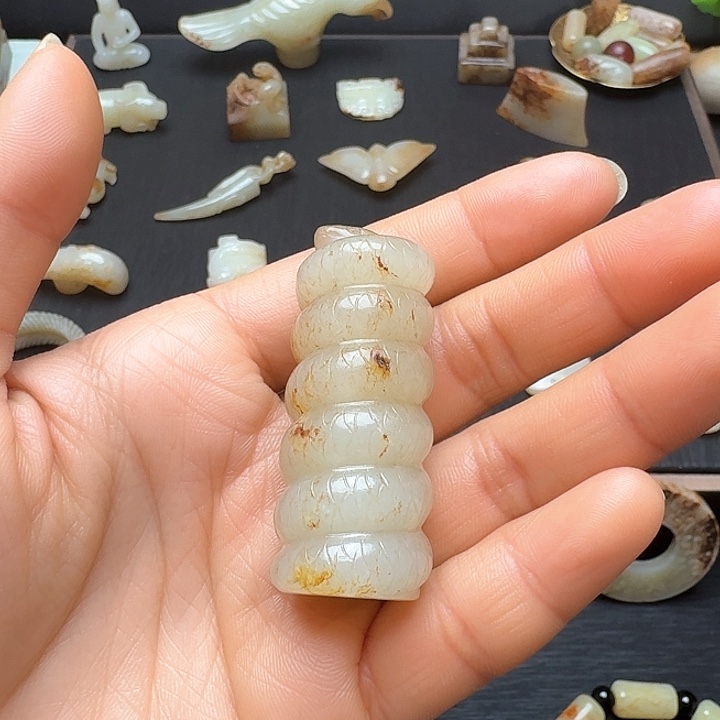 和田玉挂件未镶嵌山