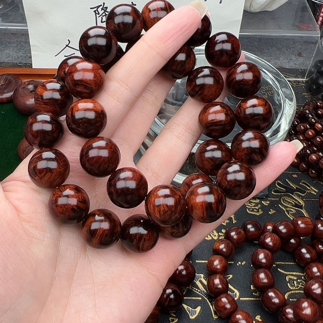 用***2木1.5海南红降黑金满火焰纹精品