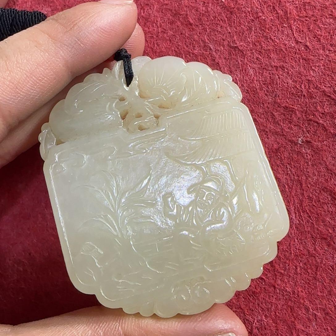 和田玉挂件未镶嵌