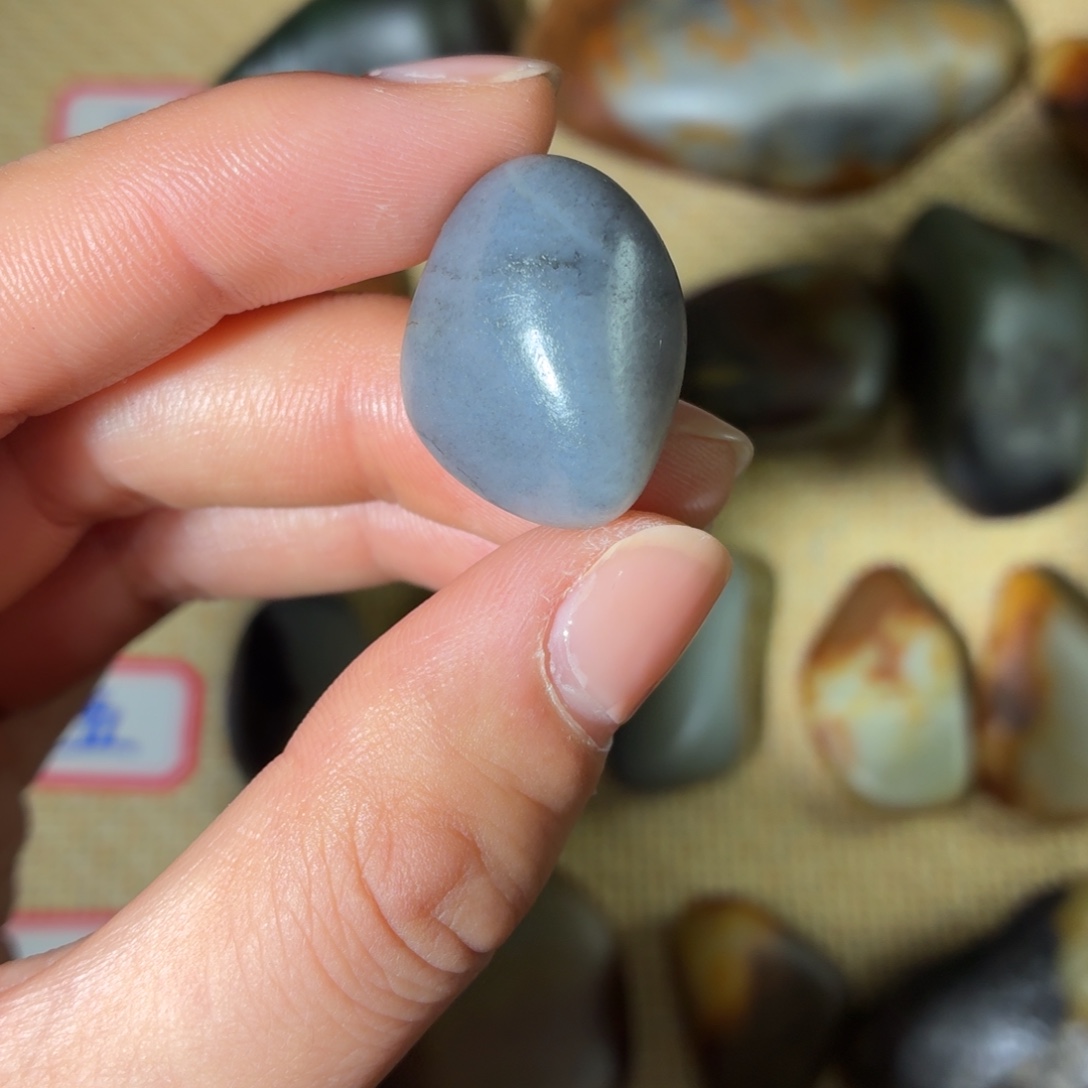 和田玉未镶嵌挂件9g