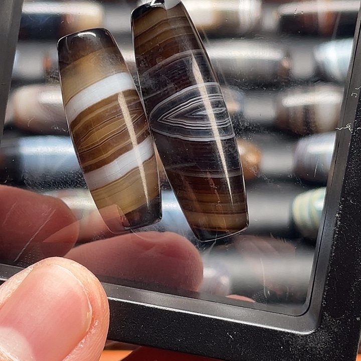 晏***殊玛瑙/玉髓合金颈饰