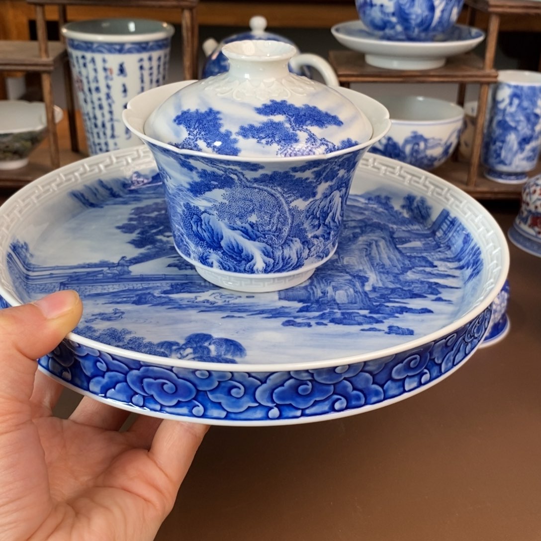 景德镇陶瓷手工手绘