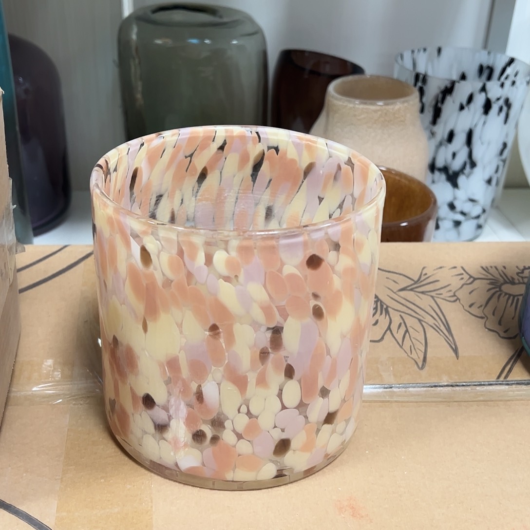 琉璃高15六色点琉璃花器