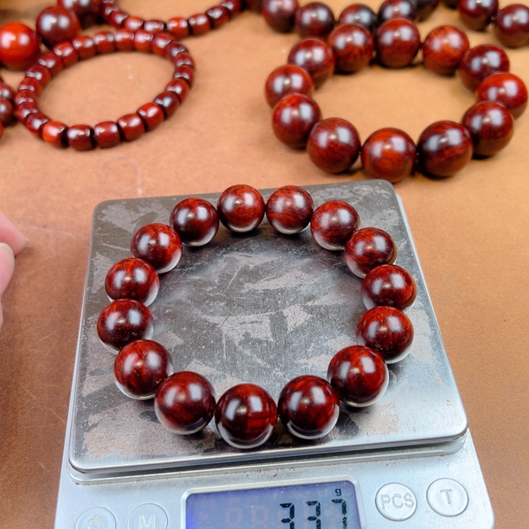 手串/手链小叶紫檀15龙胆波小满星