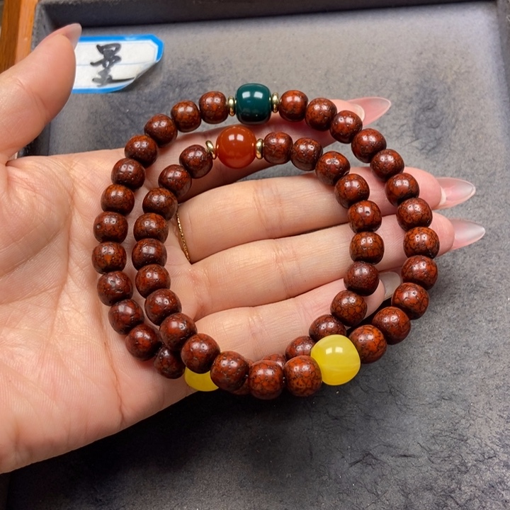 星月菩提吊坠菩提