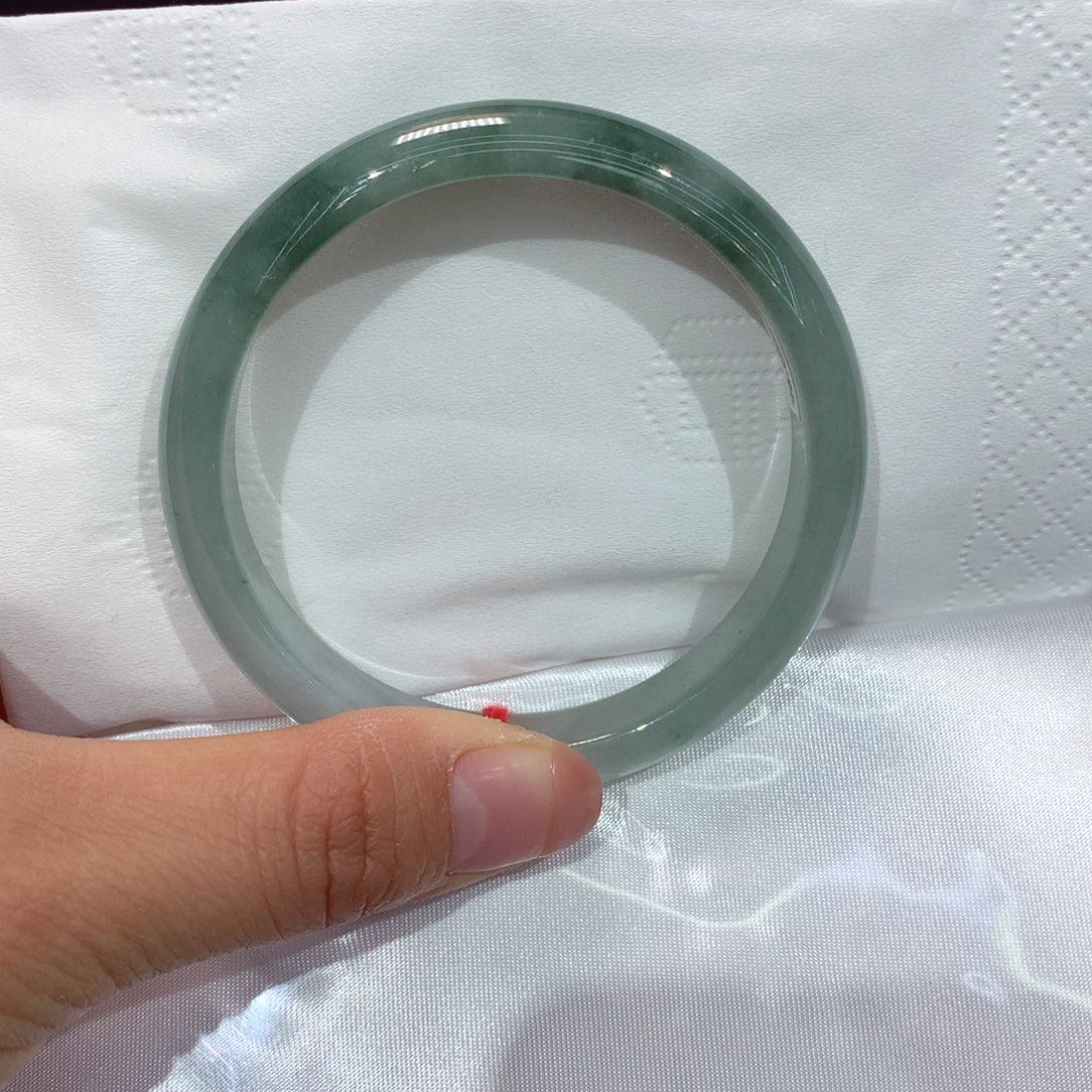 翡翠未镶嵌手镯纯天然缅甸翡翠008