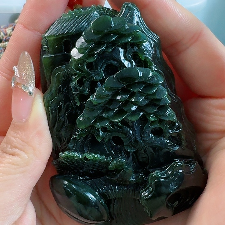 和田玉把件未镶嵌