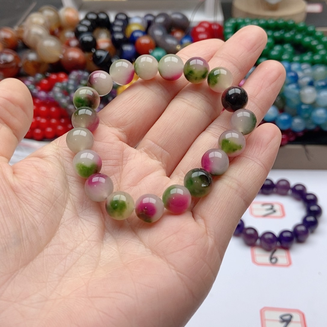 【闪购商品】玛瑙/玉髓手链未镶嵌飘***忆