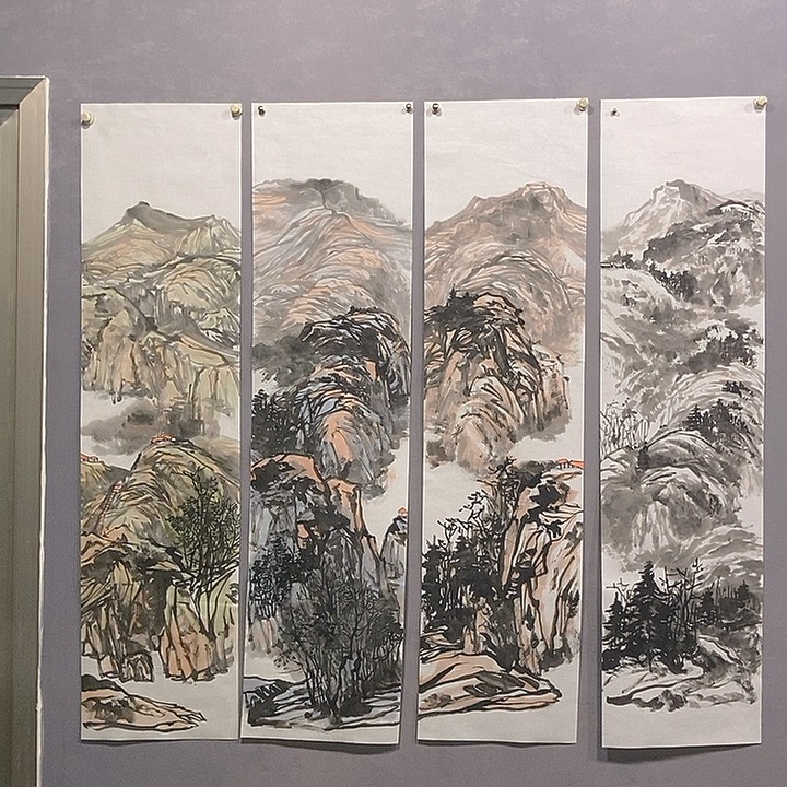 国画刘加强老师作品