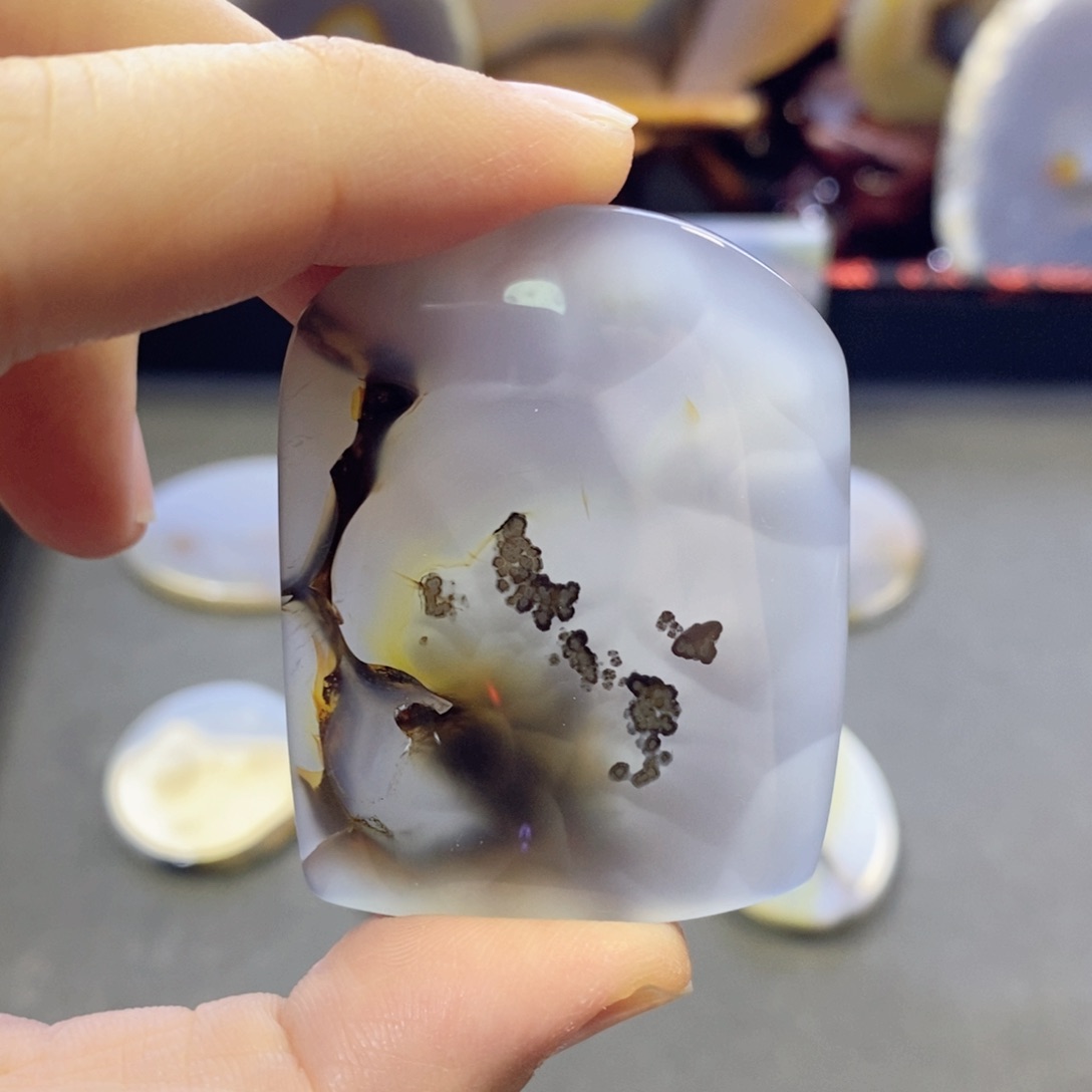 玛瑙/玉髓颈饰未镶嵌编号22