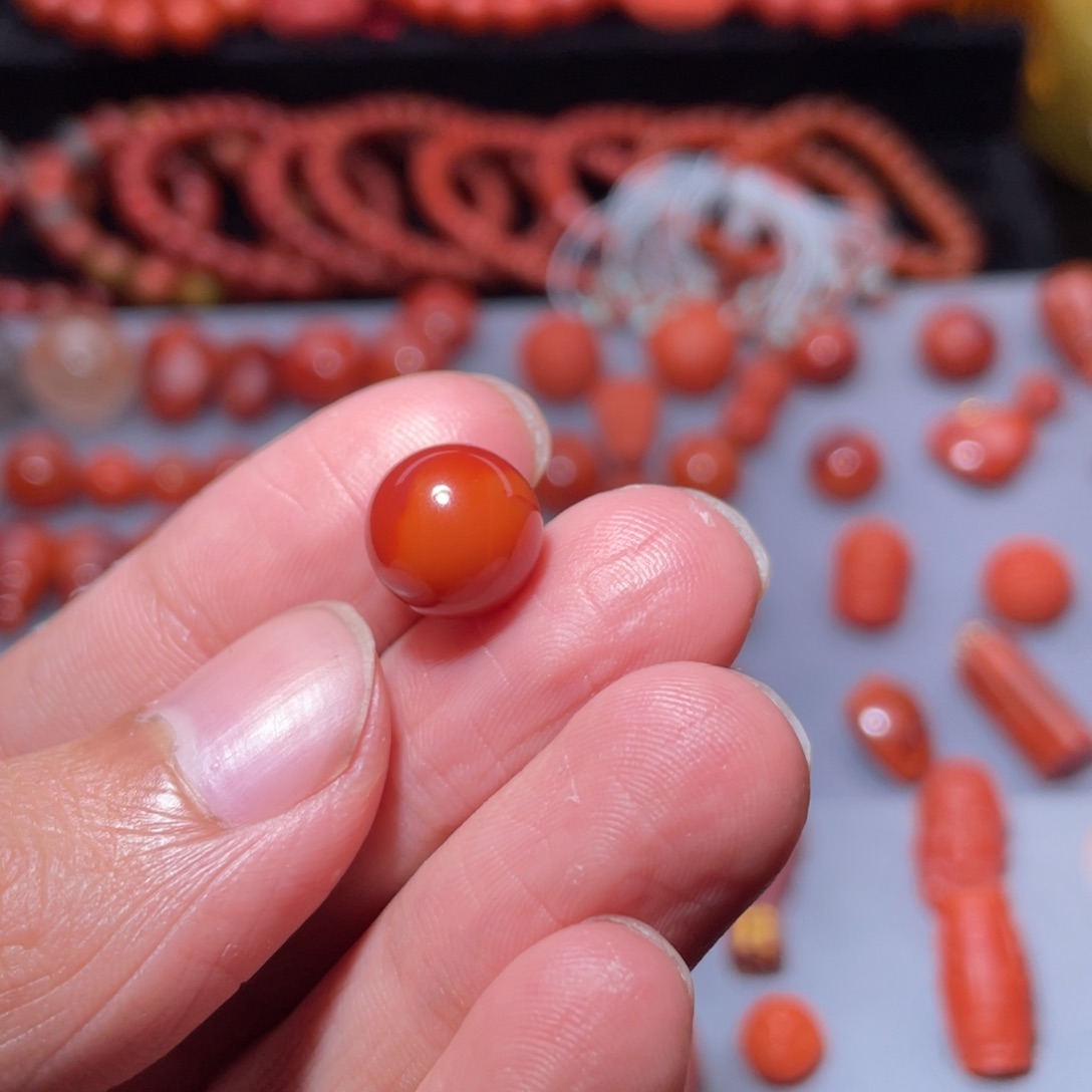 南红玛瑙未镶嵌配饰